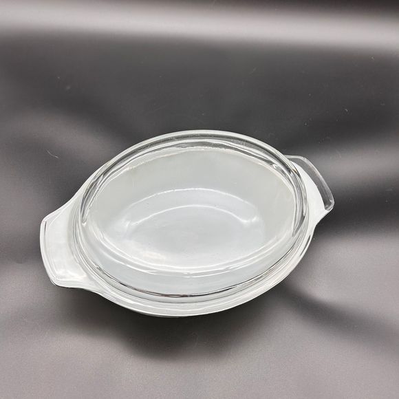 Vintage Fire King Meadow Green Anchor Hocking Oval Casserole Dish 1 1/2 QT - Picture 2 of 6